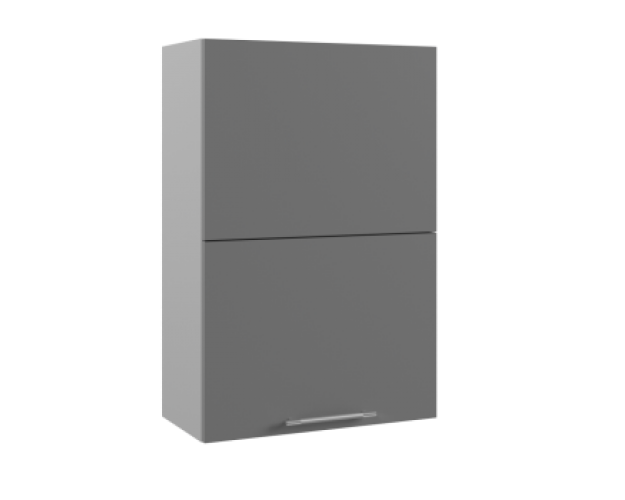 Ройс ВПГПМ 600 Шкаф верхний высокий Blum Aventos HF (Гранит Маус/корпус Серый)