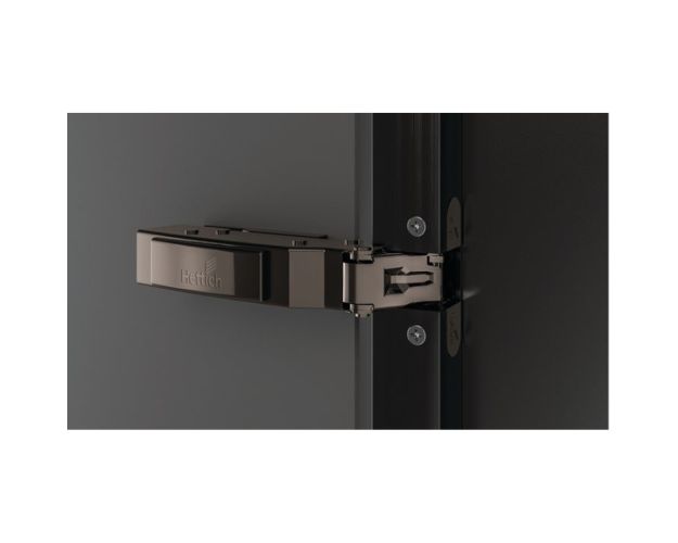 Петля SENSYS 8676, внутренняя, 110*, беспружинная, без планки, 52мм, черный обсидиан