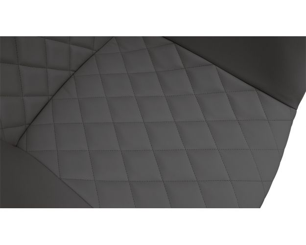 Стул «Дастин» К1С Черный/Кож.зам Polo Graphite